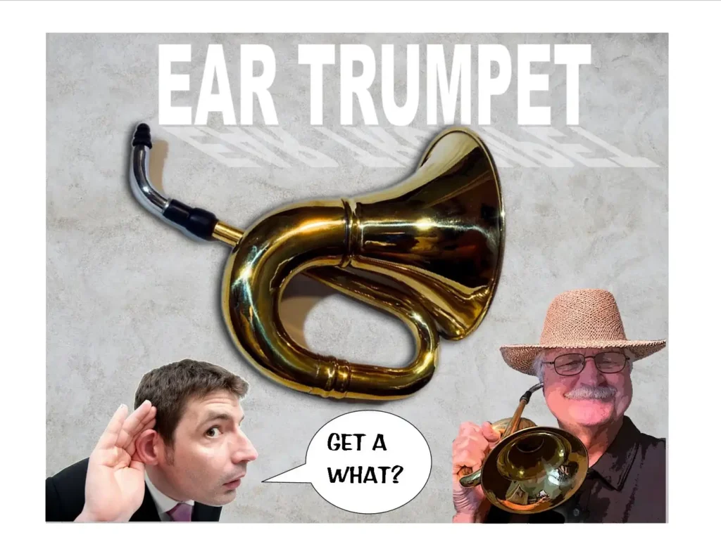 ear trumpets banner